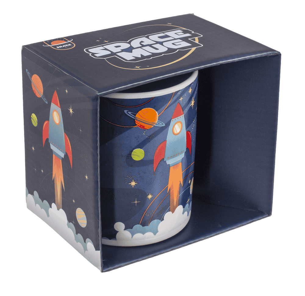 Mug, Space , Stoneware, 8 x10 cm,