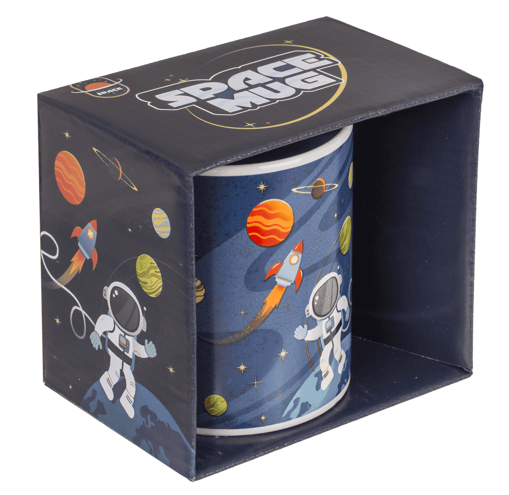 Mug, Space , Stoneware, 8 x10 cm,