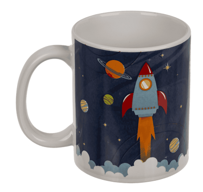 Mug, Space , Stoneware, 8 x10 cm,