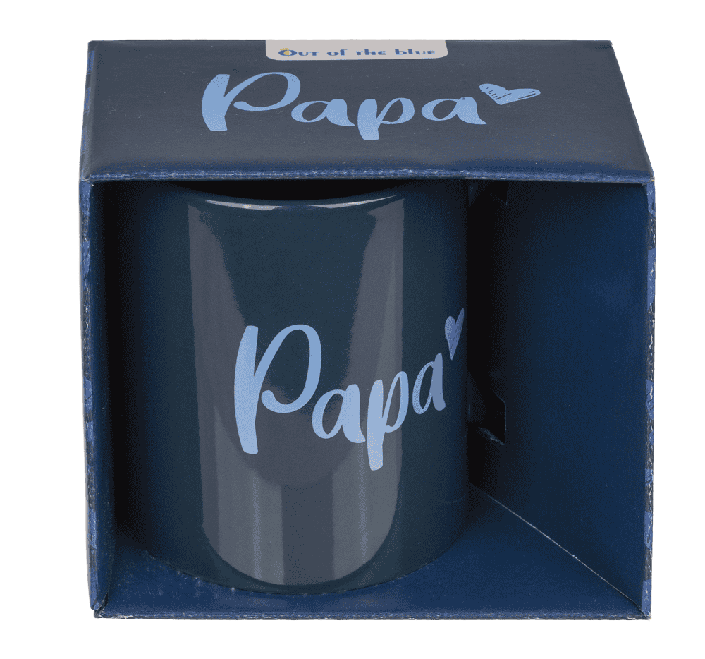 Mug,Papa, stoneware, 8 x 10 cm,