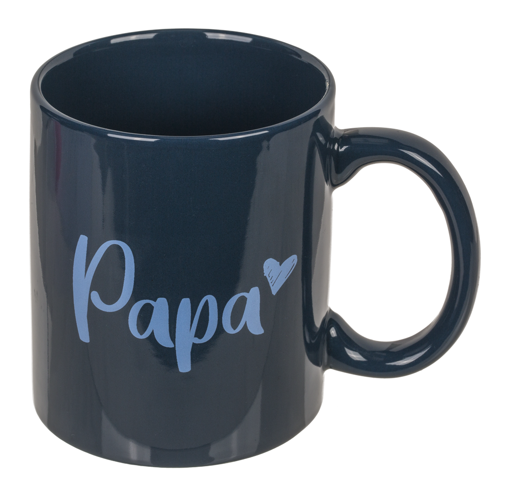Mug,Papa, stoneware, 8 x 10 cm,