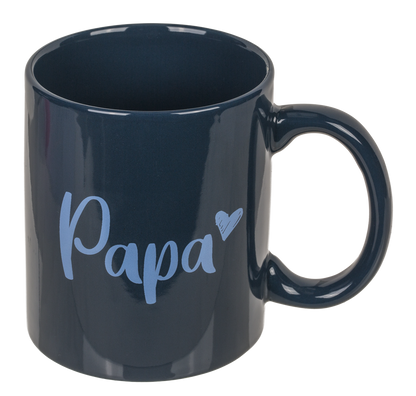 Mug,Papa, stoneware, 8 x 10 cm,