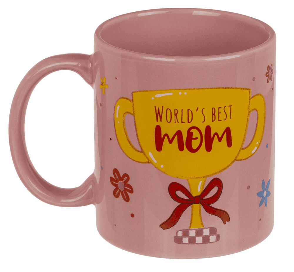 Gift set, World's Best Mom, Mug and socks,