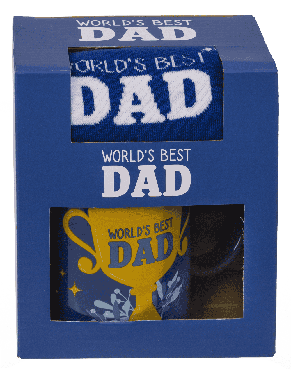 Gift set, World's Best Dad, Mug and socks,
