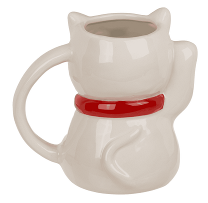 Ceramic mug, Lucky Cat, material: dolomite,