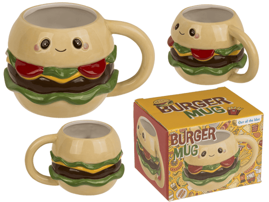 Mug, Kawaii Burger, Dolomite,