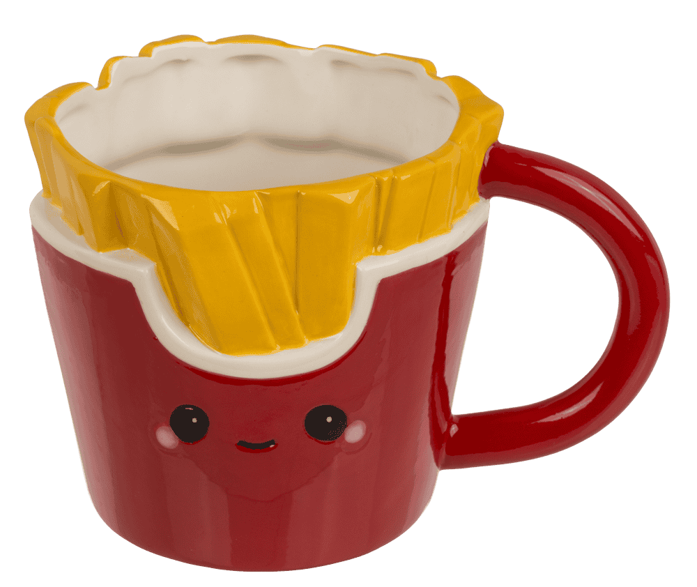Mug, Kawaii Fries, dolomite,