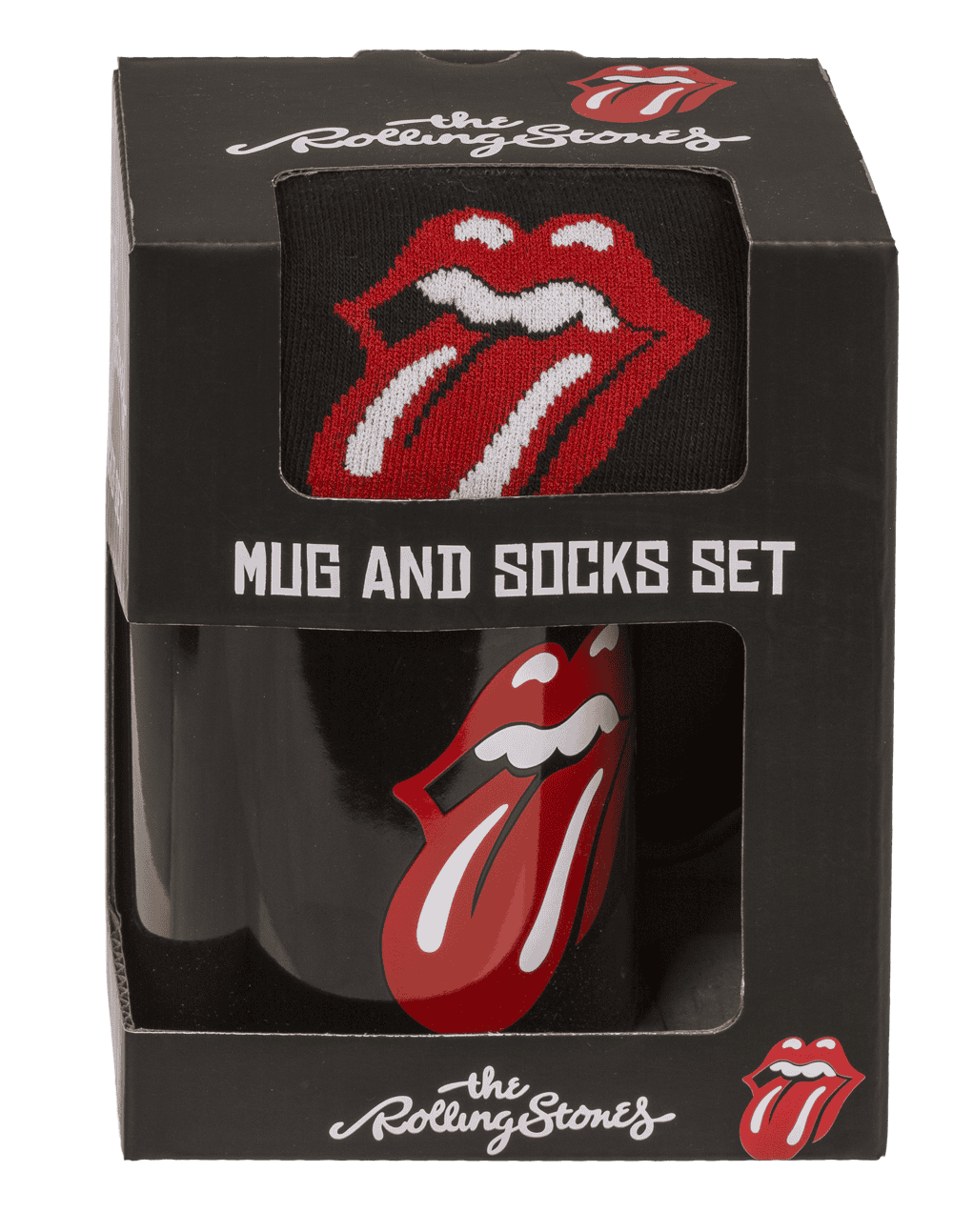 Gift set, The Rolling Stones, mug and socks,