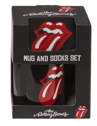 Gift set, The Rolling Stones, mug and socks,