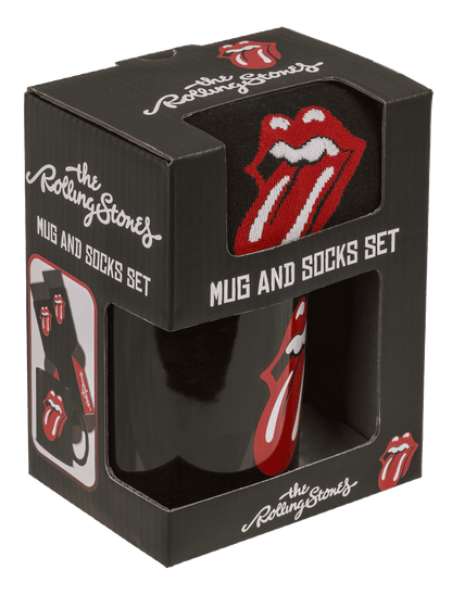 Gift set, The Rolling Stones, mug and socks,