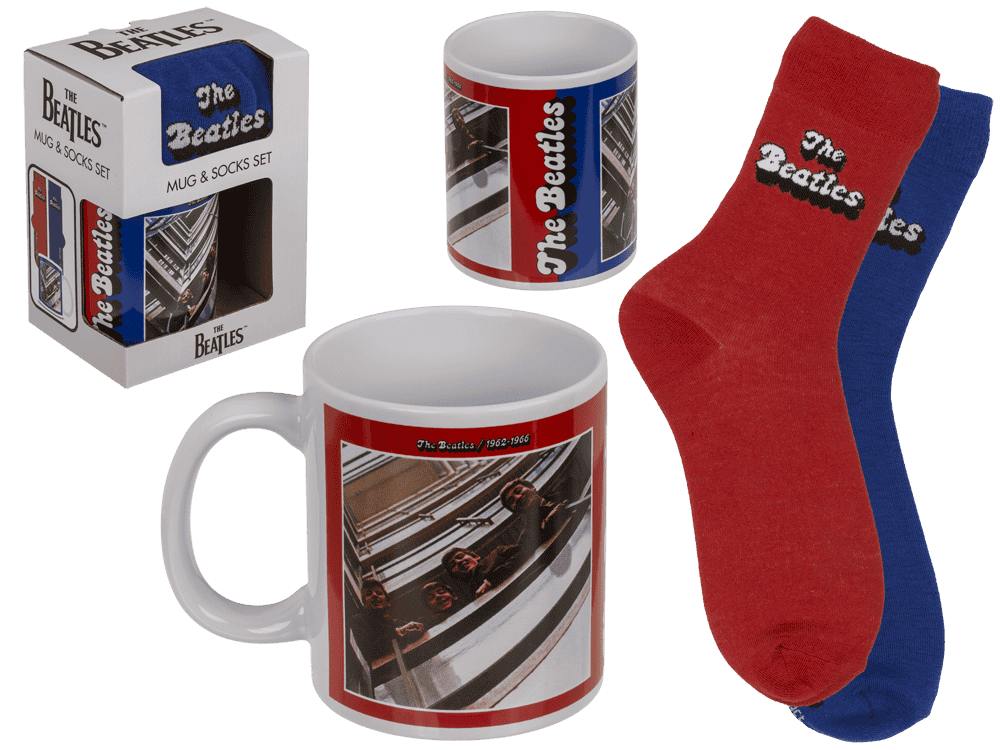 Gift set, The Beatles, mug and socks,