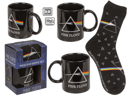 Gift set, Pink Floyd, mug and socks,