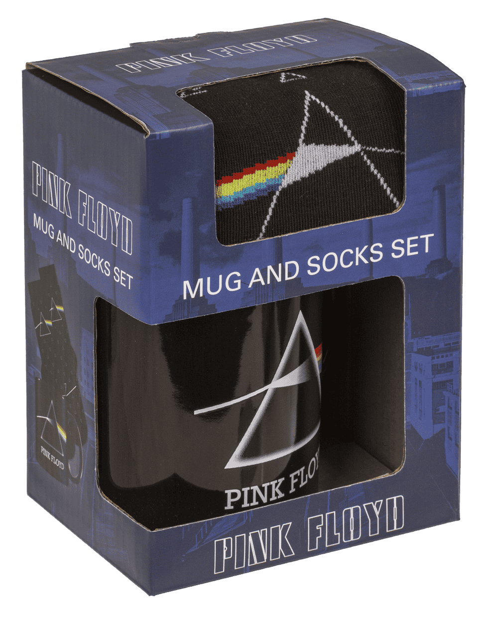 Gift set, Pink Floyd, mug and socks,