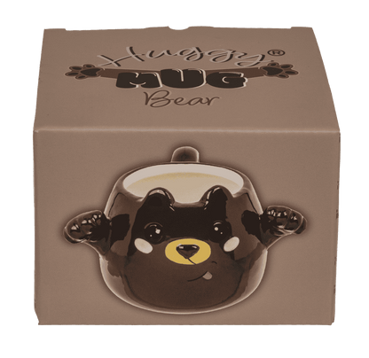 Mug, Huggy Mug, Bear, dolomite, 15 x 10 cm,