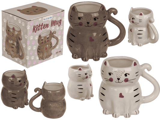 Mug,Kiitten, stoneware, 13 x 11 cm,