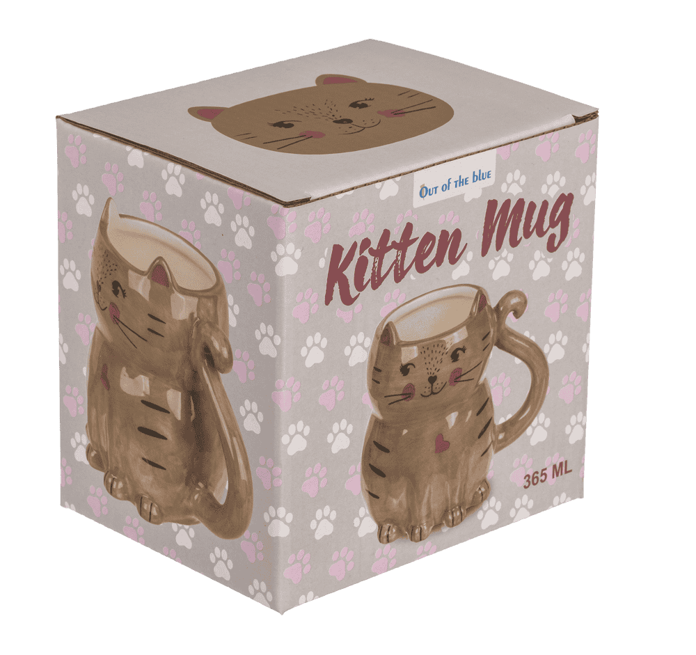 Mug,Kiitten, stoneware, 13 x 11 cm,