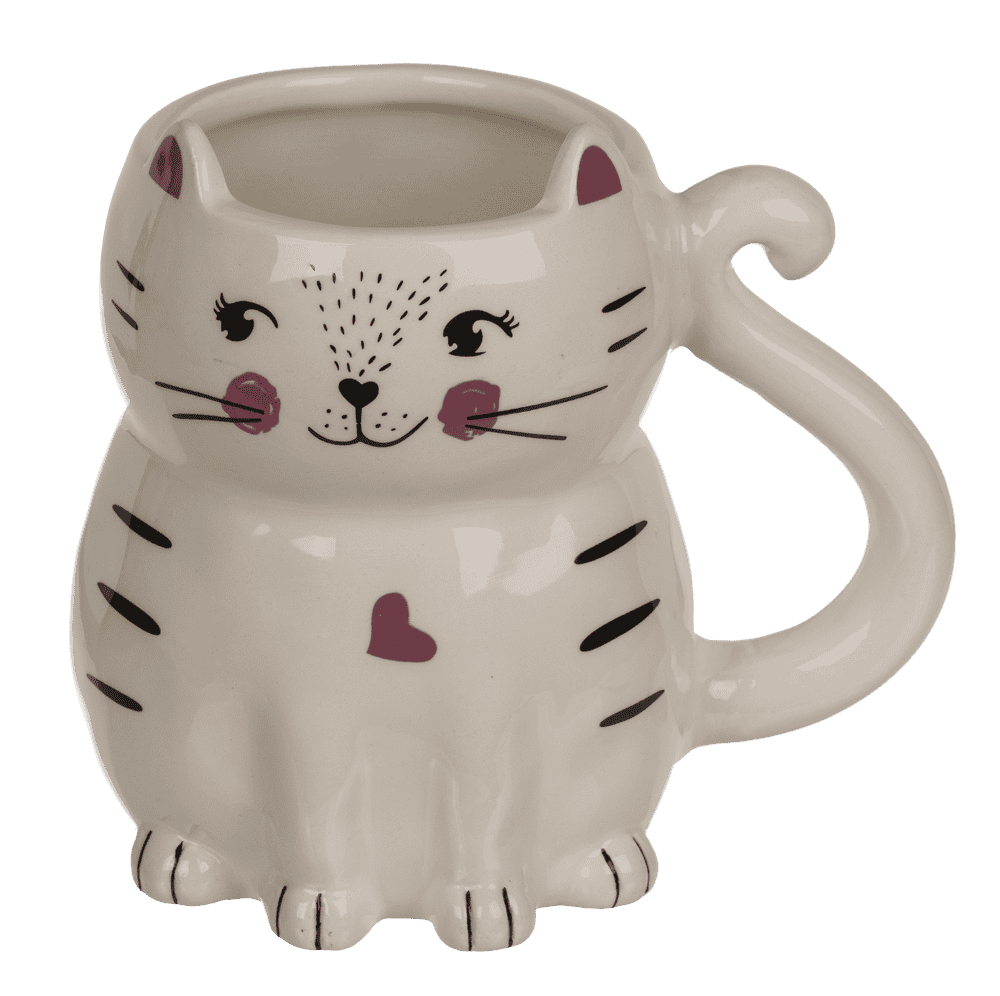 Mug,Kiitten, stoneware, 13 x 11 cm,