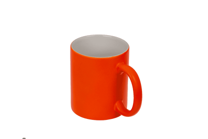 Mug, Neon Orange, made of stoneware, 9 x 8.5 cm,