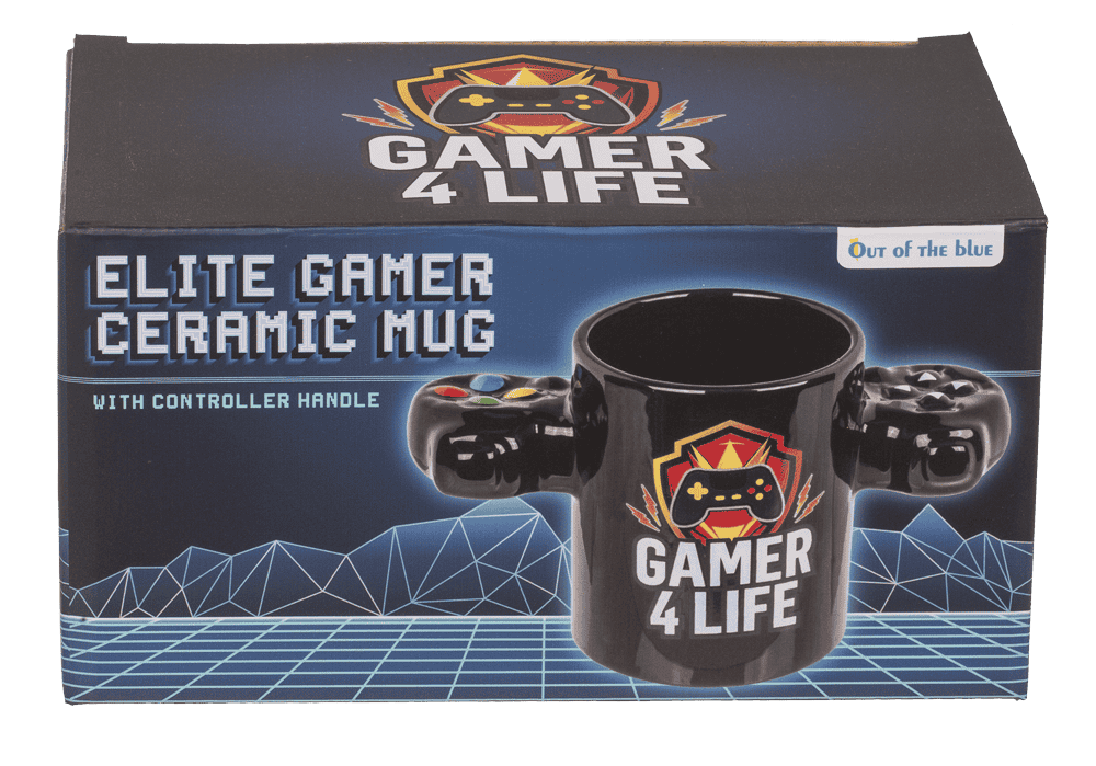 Mug, Elite Gamer, with controller handle,