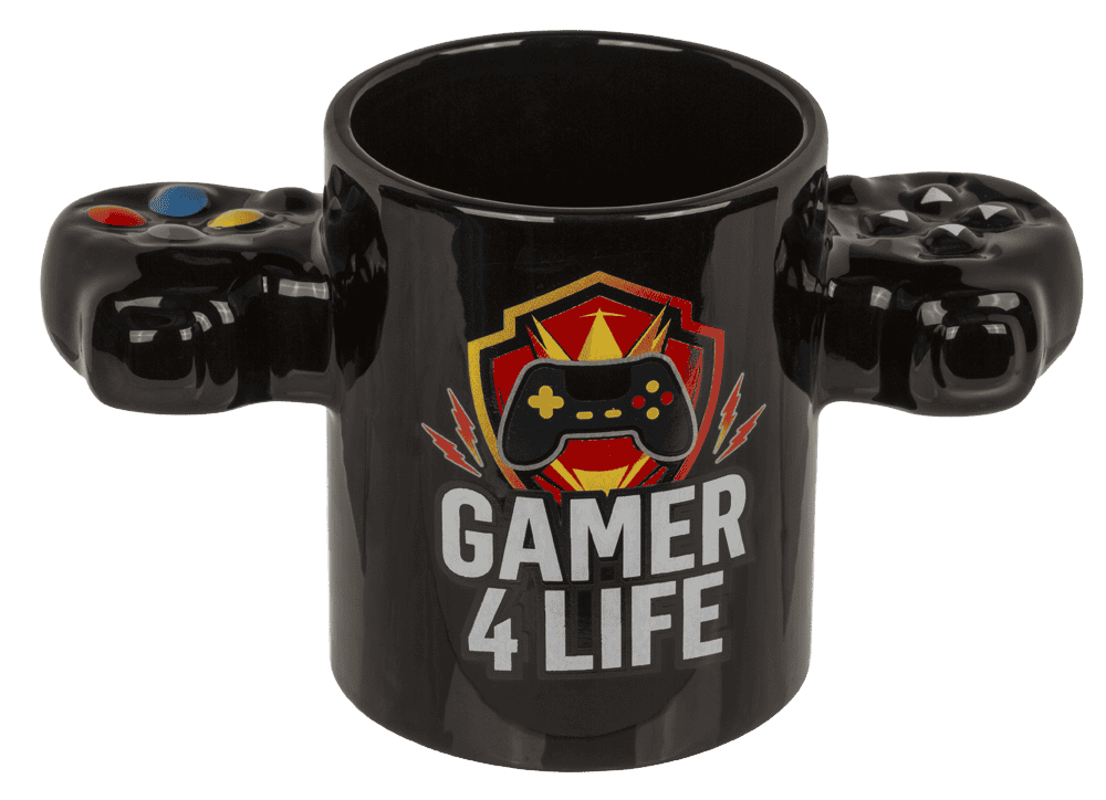 Mug, Elite Gamer, with controller handle,