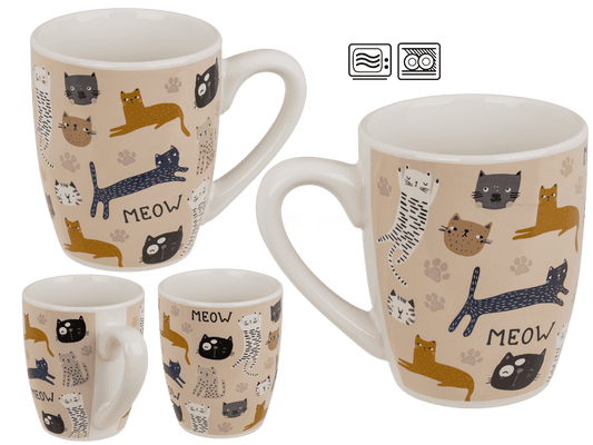 Mug, Kitten, stoneware. 12 x 10.5 cm,