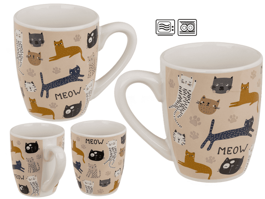 Mug, Kitten, stoneware. 12 x 10.5 cm,