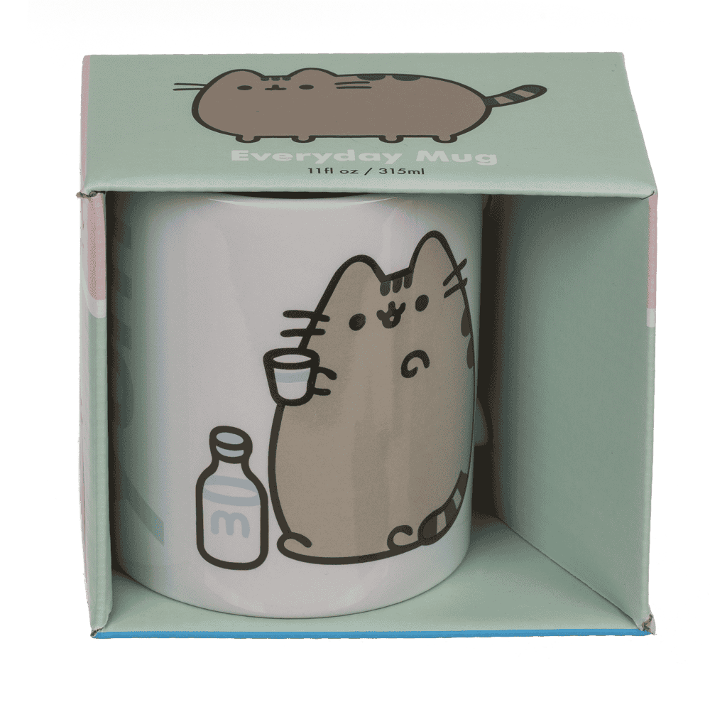 Mug, Pusheen - “Yum”,stoneware,
