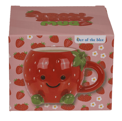 Mug, Kawaii Strawberry, Dolomite,