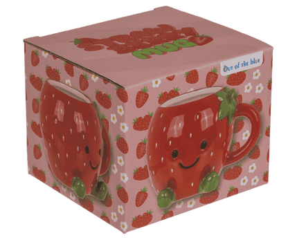 Mug, Kawaii Strawberry, Dolomite,
