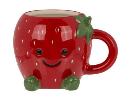 Mug, Kawaii Strawberry, Dolomite,