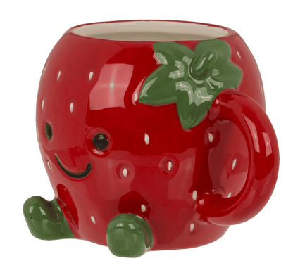 Mug, Kawaii Strawberry, Dolomite,