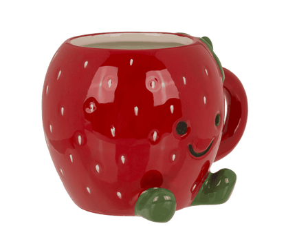 Mug, Kawaii Strawberry, Dolomite,