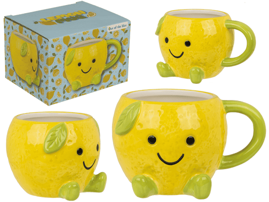 Mug, Kawaii Lemon, Dolomite,