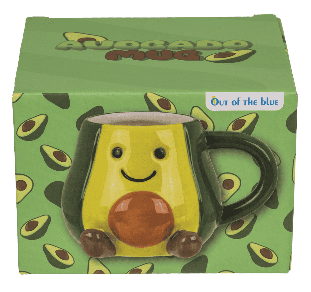 Mug, Kawaii Avocado, Dolomite,