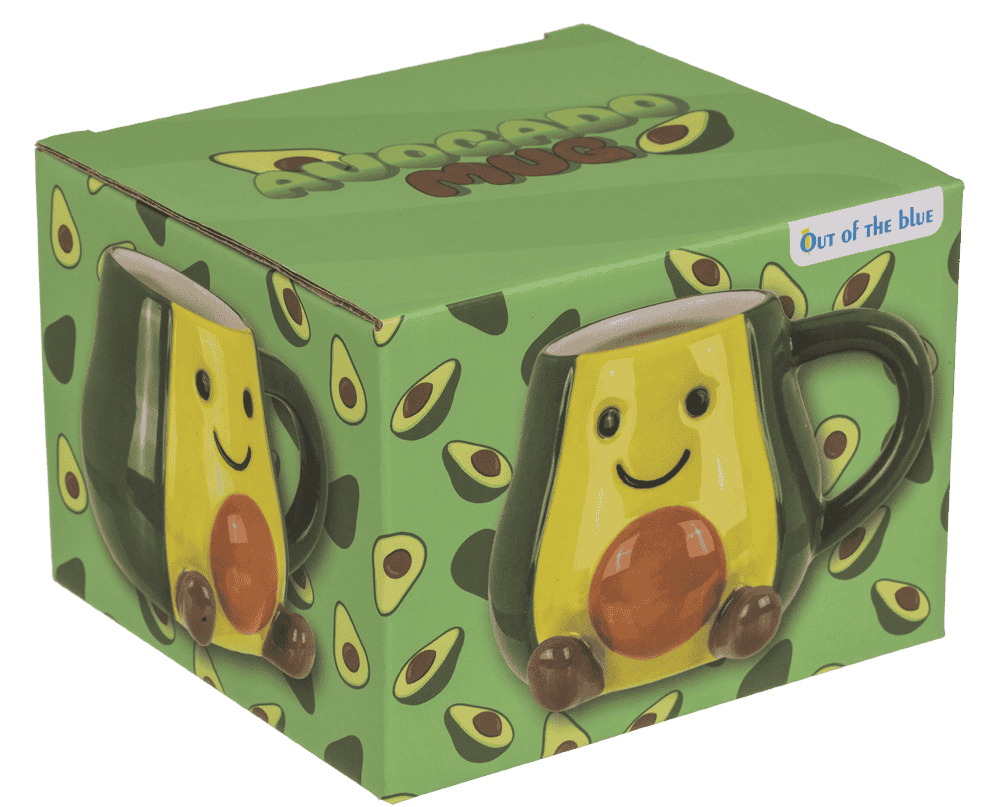 Mug, Kawaii Avocado, Dolomite,