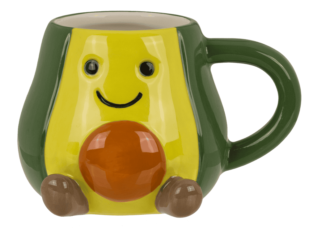 Mug, Kawaii Avocado, Dolomite,
