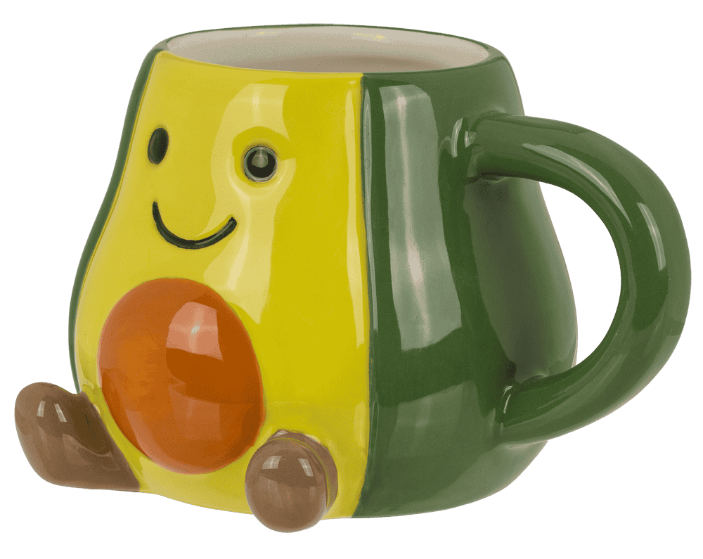Mug, Kawaii Avocado, Dolomite,