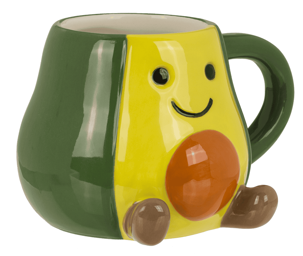 Mug, Kawaii Avocado, Dolomite,