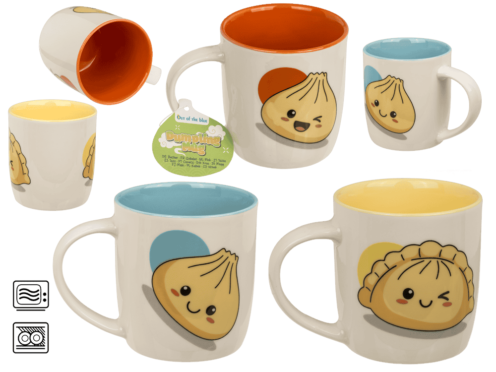 Taza nueva de porcelana «Bone China», «Dumpling», 