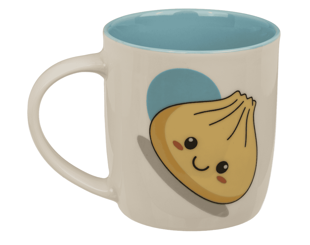 Taza nueva de porcelana «Bone China», «Dumpling», 
