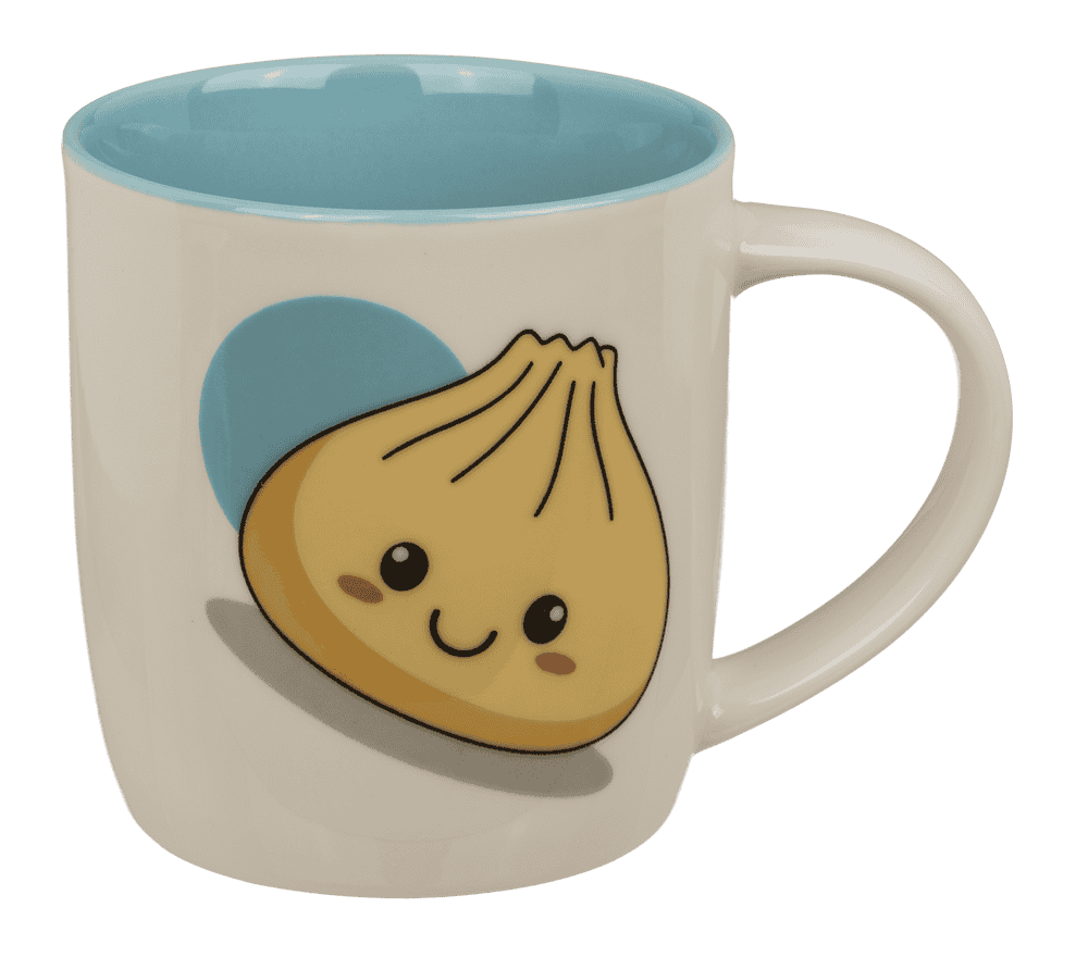 Taza nueva de porcelana «Bone China», «Dumpling», 