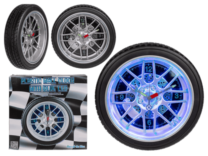 Wall clock, Wheel  with 16 LED,