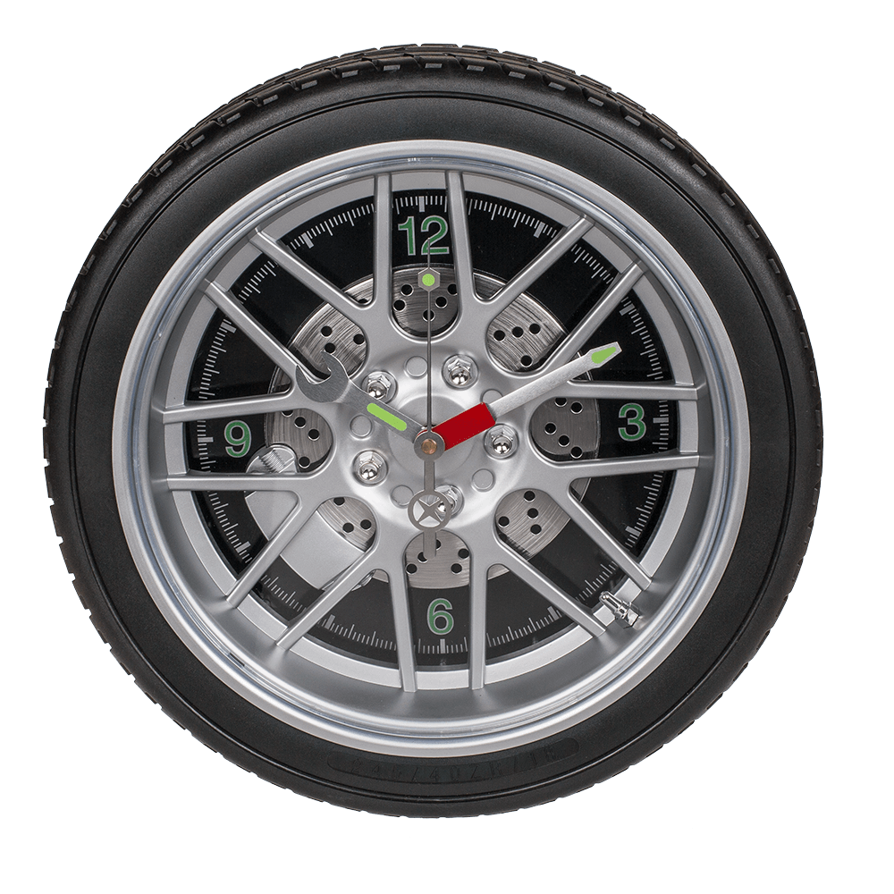 Wall clock, Wheel  with 16 LED,