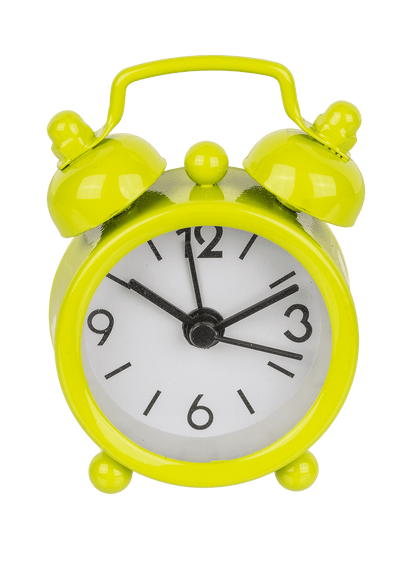 Metal alarm clock, Colours,