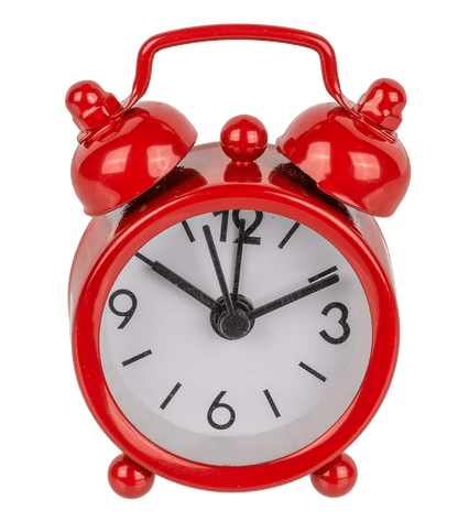 Metal alarm clock, Colours,
