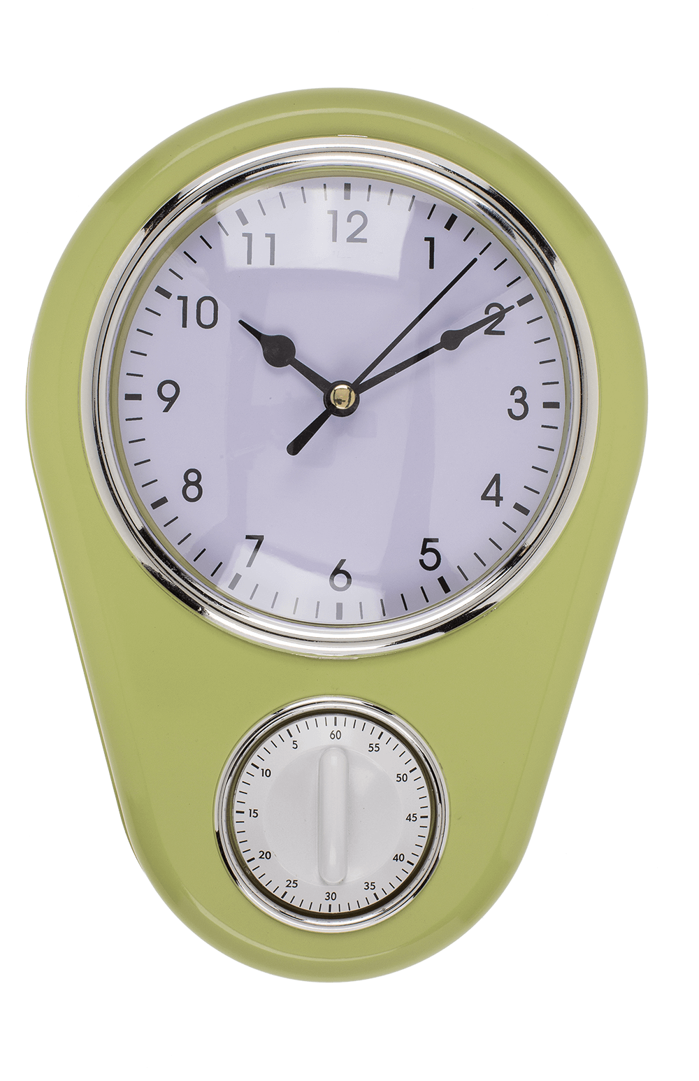 Wall clock, Kitchen with timer,