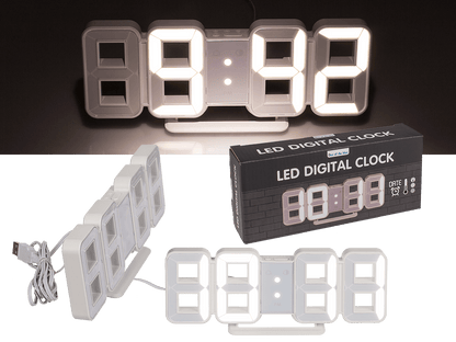 LED digital clock with alarm function,