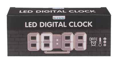 LED digital clock with alarm function,