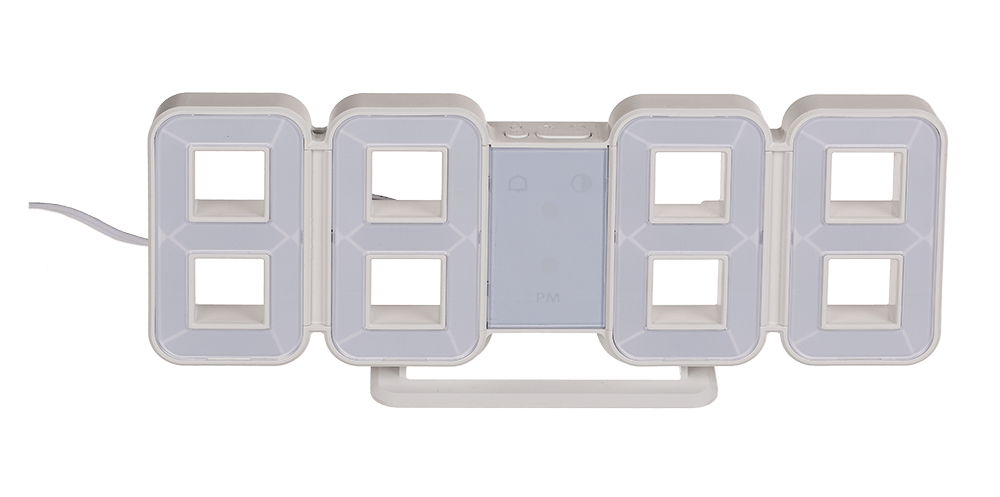 LED digital clock with alarm function,