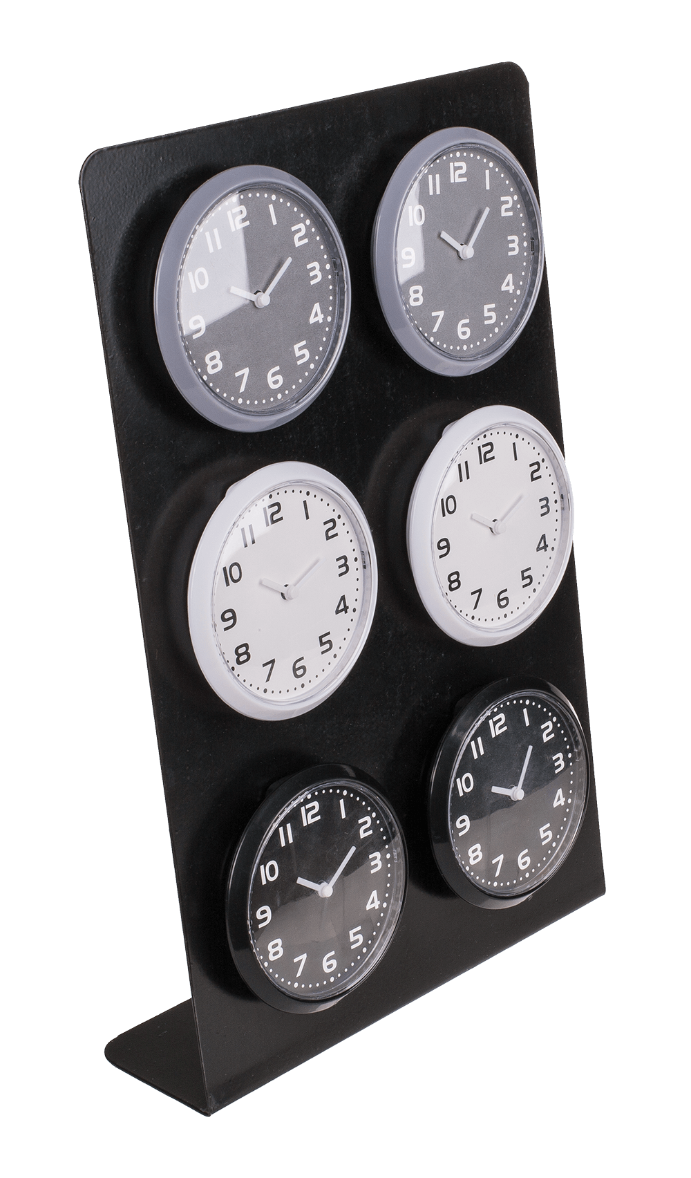 Clock with magnet, Pure Colours, ca. 8 cm